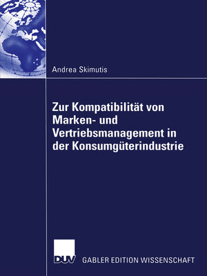 cover image of Zur Kompatibilität von Marken- und Vertriebsmanagement in der Konsumgüterindustrie